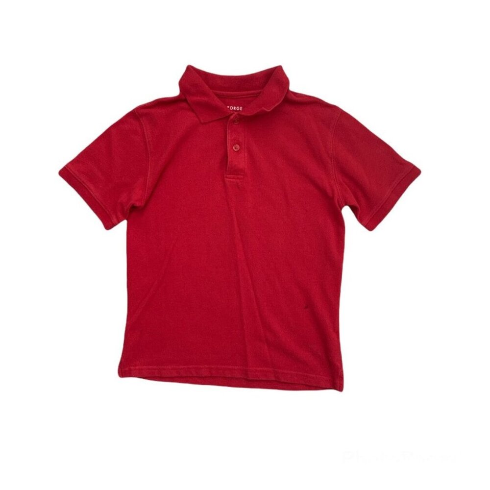 Red Polo Shirt Size Large (10/12) PLAY